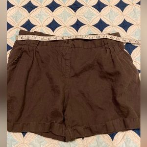 Studio M brown cuffed shirts, sz.8
